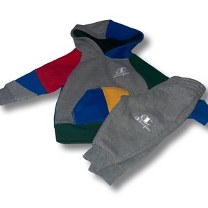 Champion Sweat Suit, Size 12months, multicolored